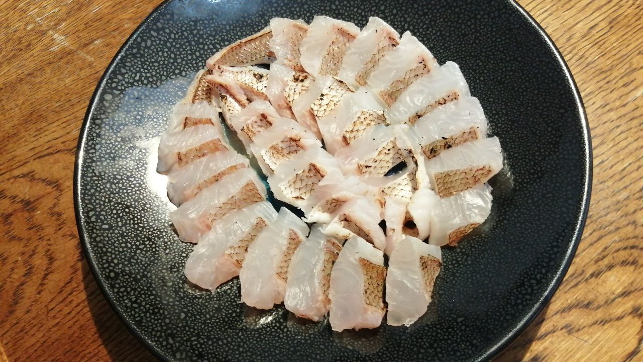 簡単料理 鯛の松笠造りレシピ アングリングクッキング